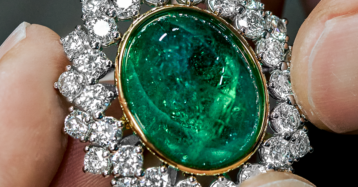 Emeralds and Diamonds: A Bespoke Bridal Jewel, and Family Heirloom to Cherish