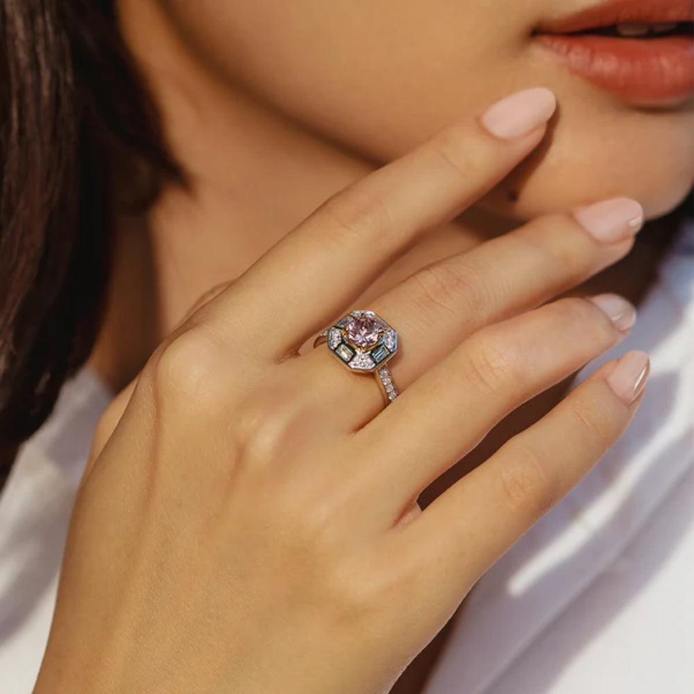 Hand Beautiful Stone Rings Gemstone Rings PDPAOLA