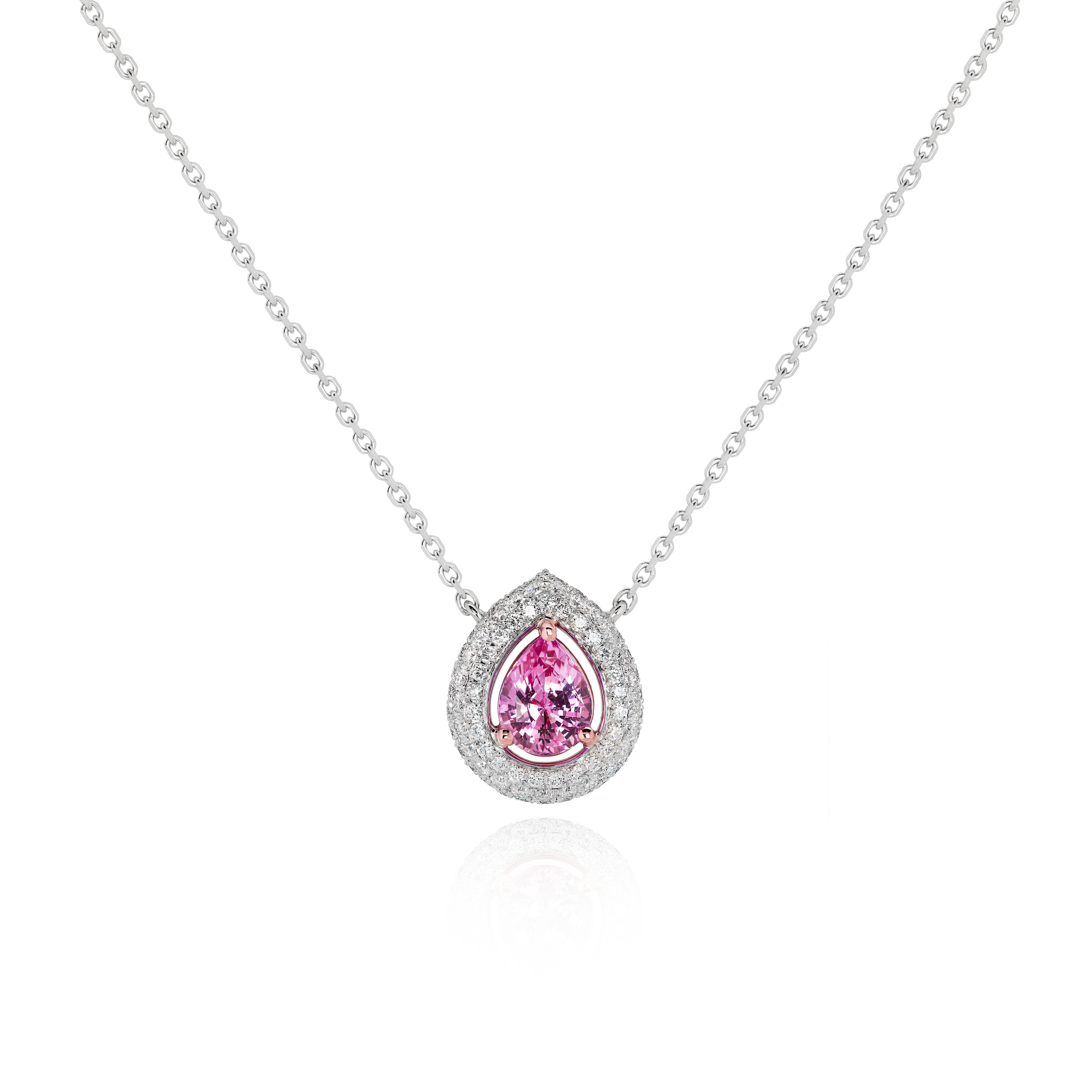 The Plush™ Pink Sapphire Necklace