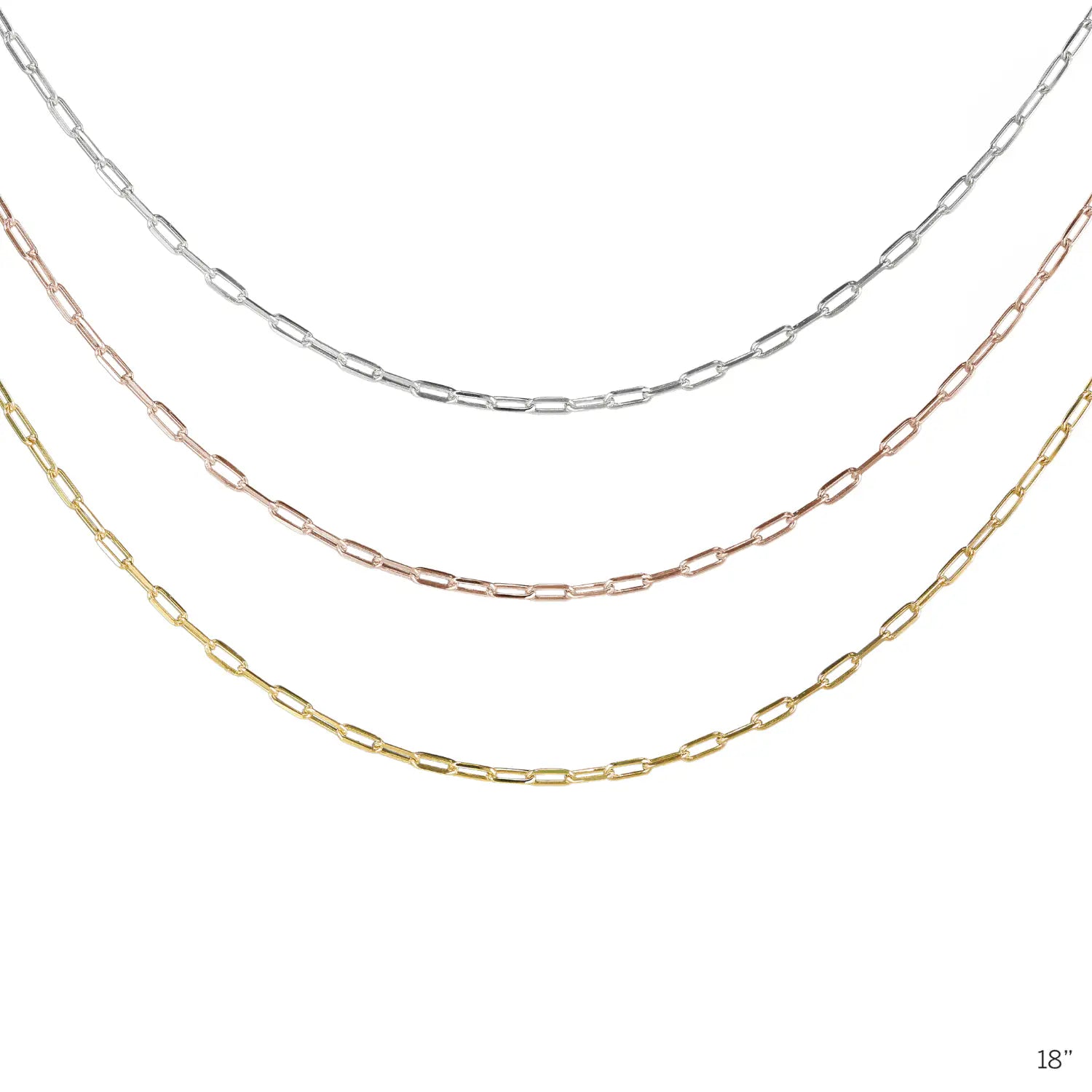 Paperclip Necklace Chain