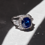 Jazz Age Monument Legacy Sapphire Ring