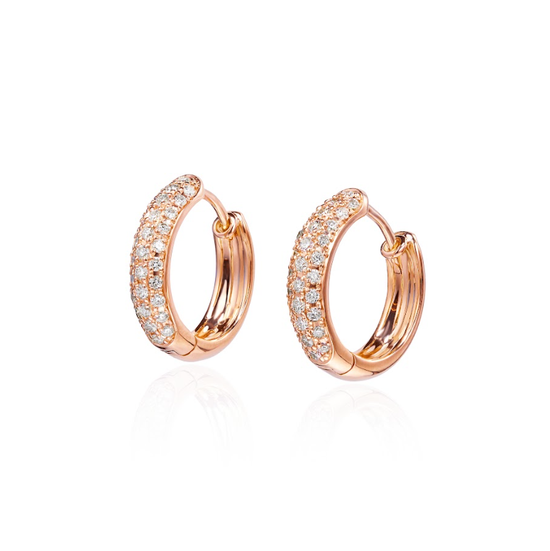 The Plush™ Diamond Hoop Earrings
