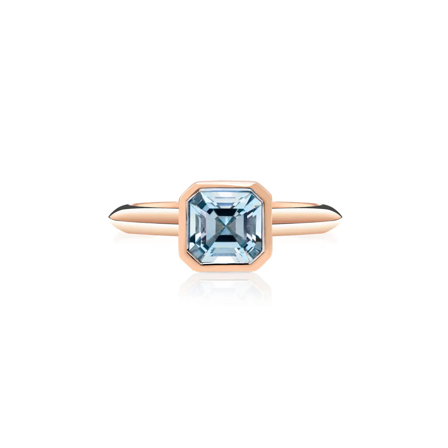 Deco Pop Aquamarine Ring