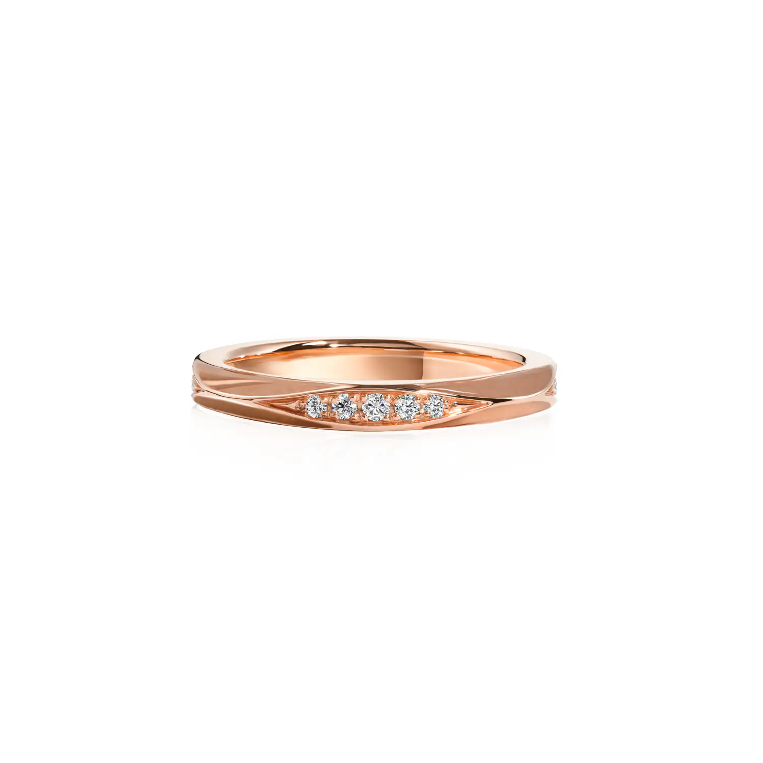 Horizon Wave Delight Diamond Band