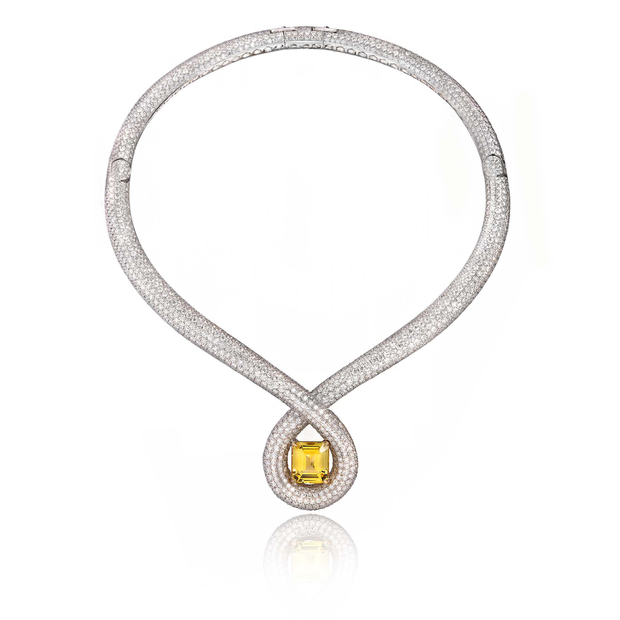 The Grand Plush Sapphire Necklace