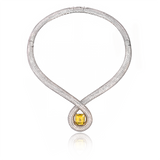 The Grand Plush Sapphire Necklace