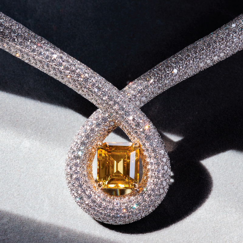 The Grand Plush Sapphire Necklace