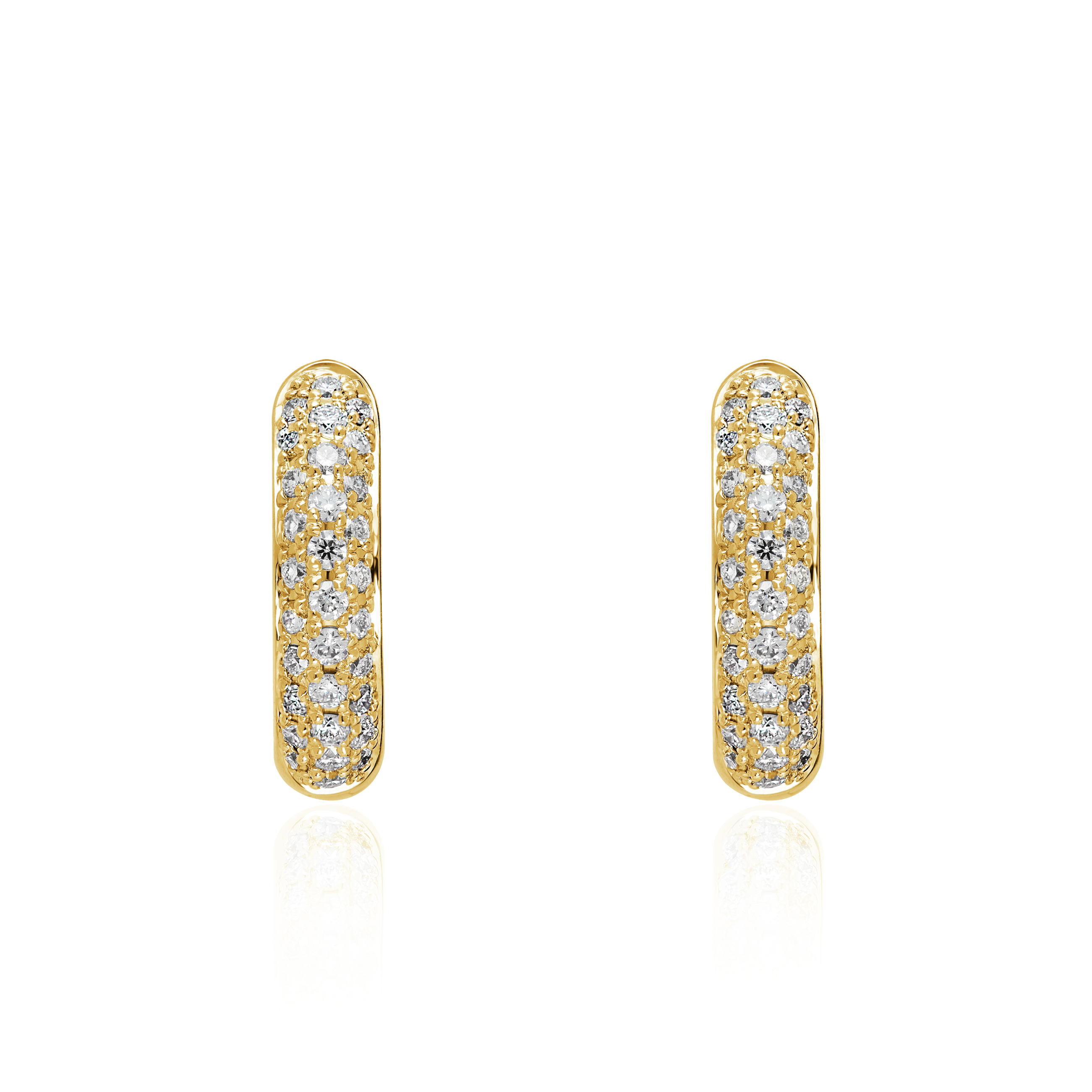 The Plush™ Diamond Hoop Earrings