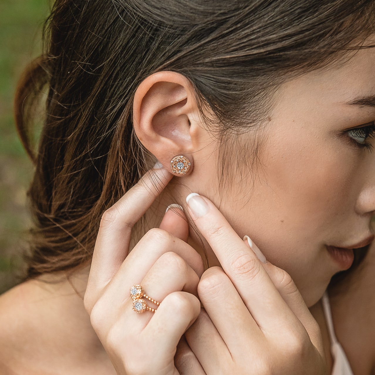 Lovedrops Signature Diamond Studs