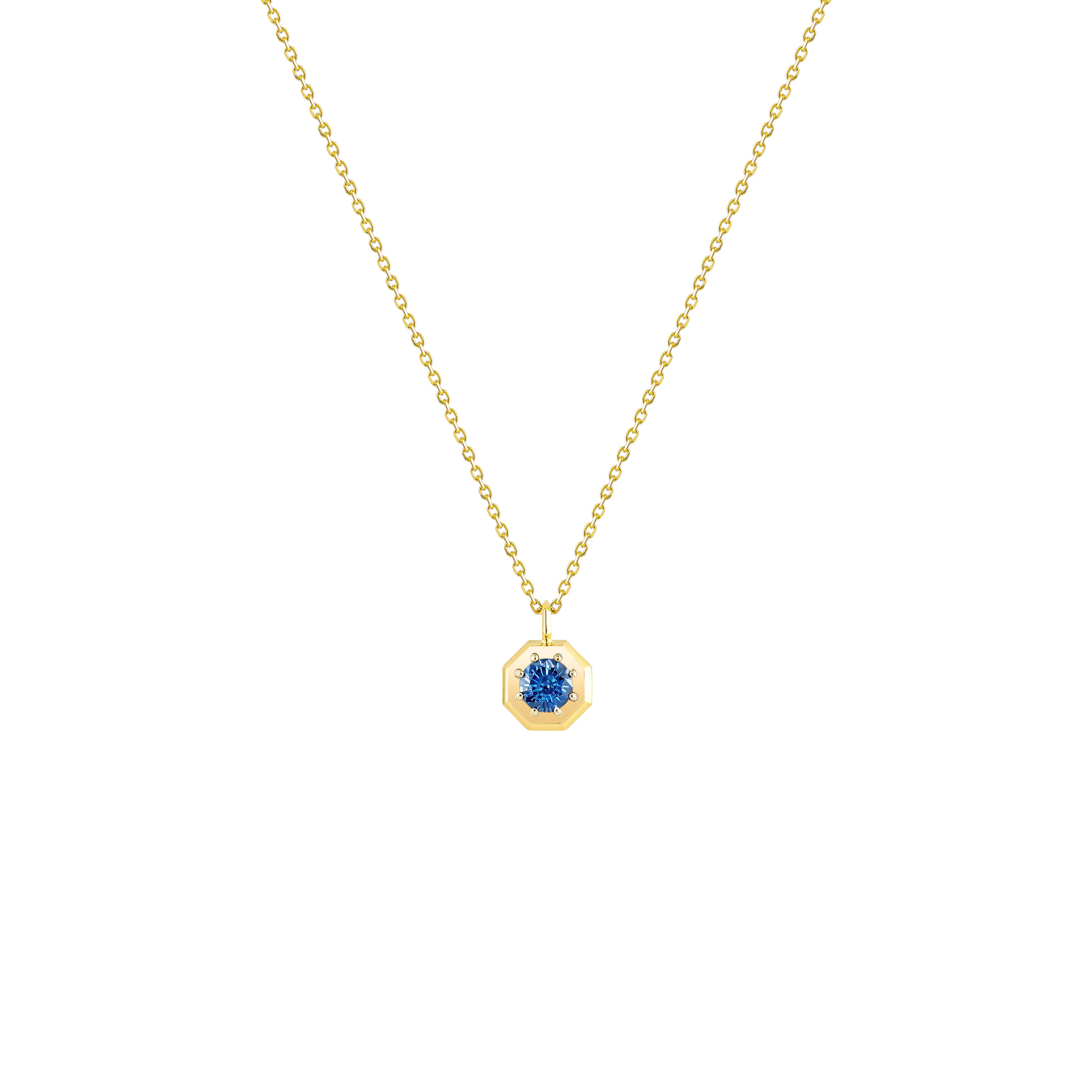 Pocketful of Gems Sapphire Necklace