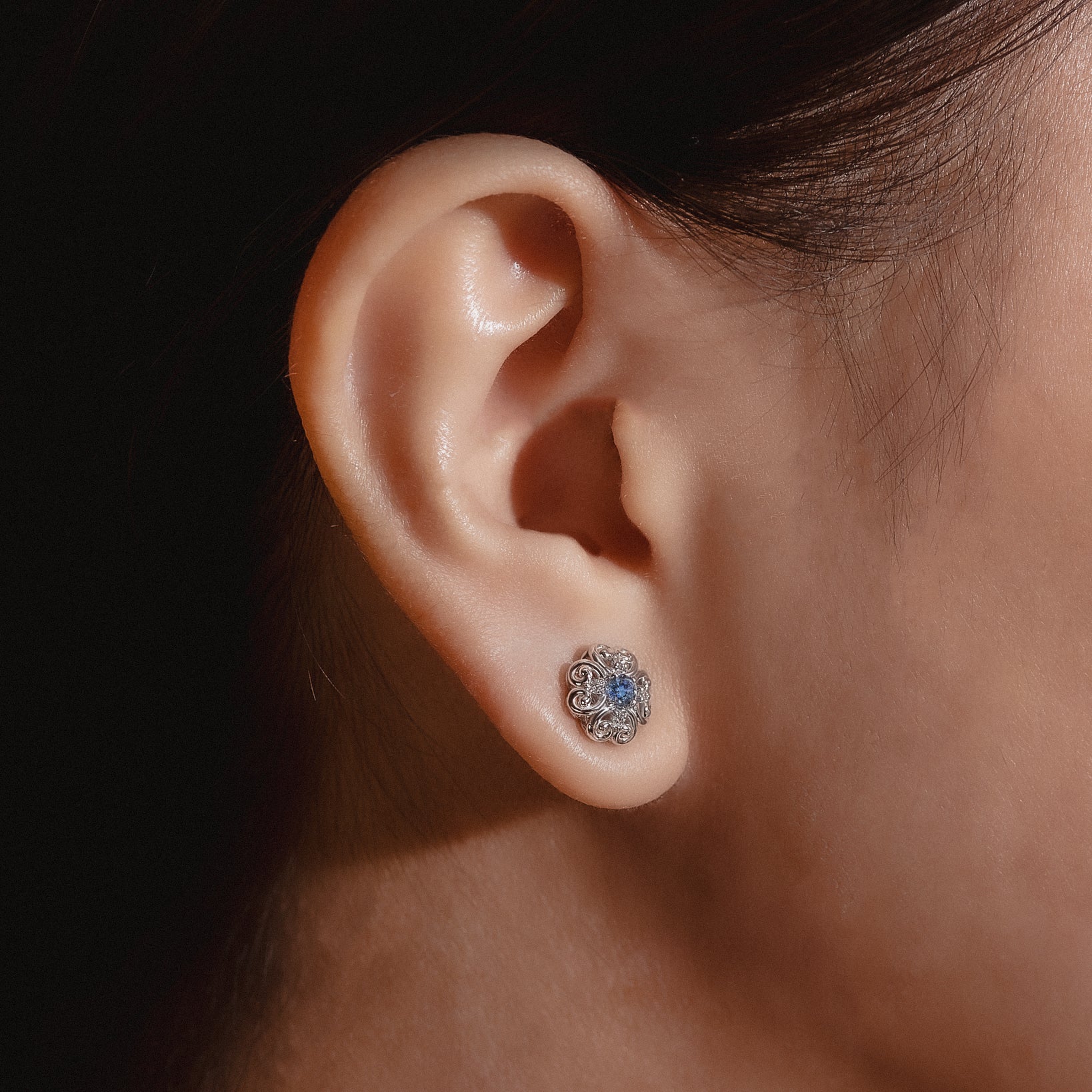Lovedrops Lucky Sapphire Studs