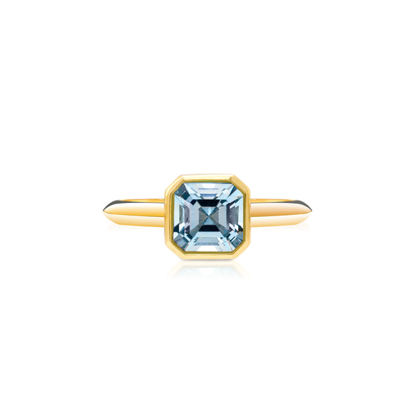 Deco Pop Aquamarine Ring