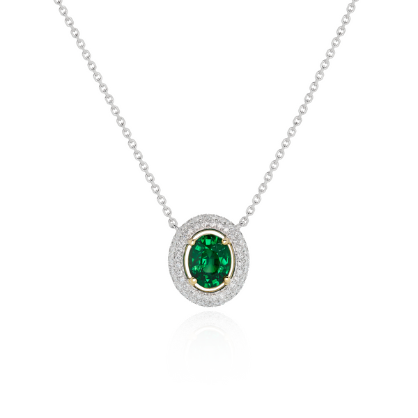 The Plush™ Green Tsavorite Necklace