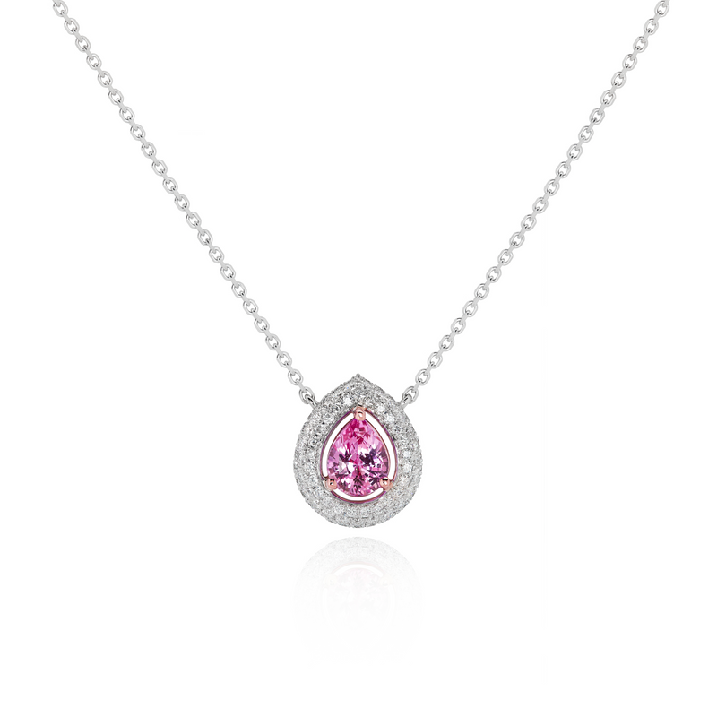 The Plush™ Pink Sapphire Necklace