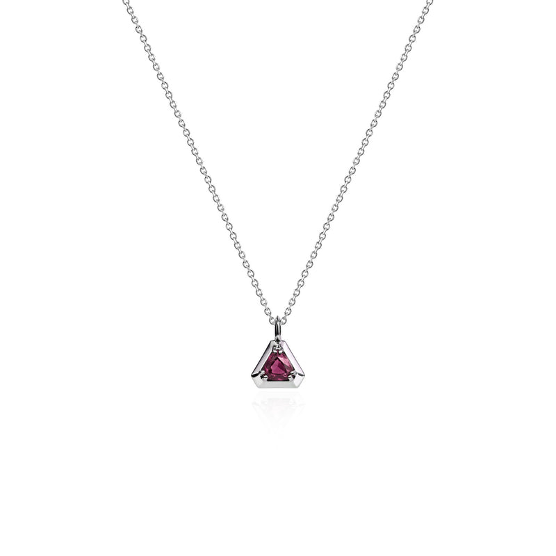 Pocketful of Gems Traceable Pink Sapphire Necklace