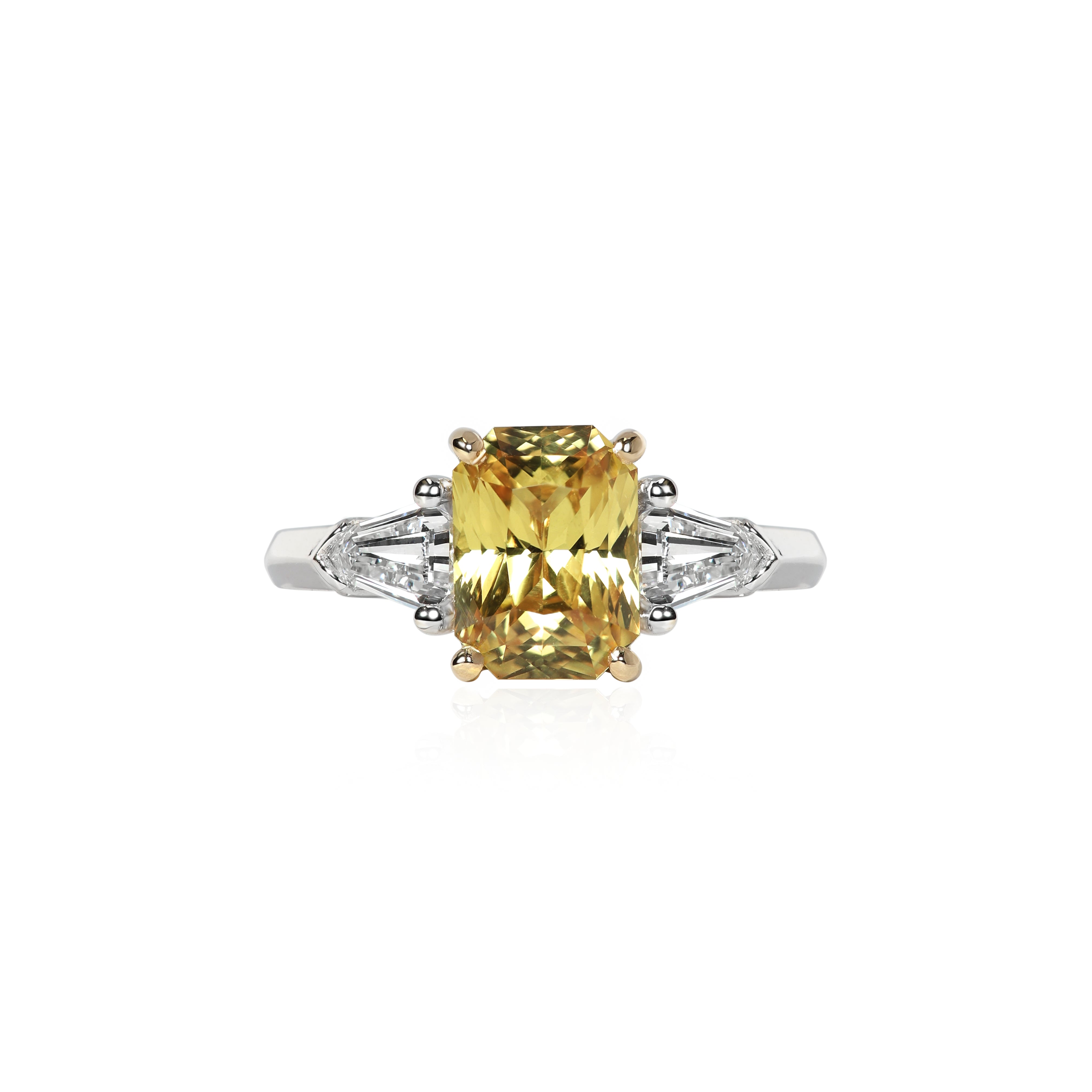Jazz Age Ardour Yellow Sapphire Ring