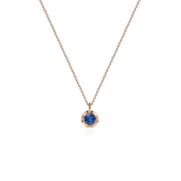 Pocketful of Gems Blue Sapphire Necklace