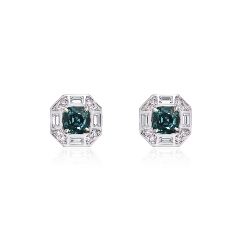 Deco Darling Indigolite Studs