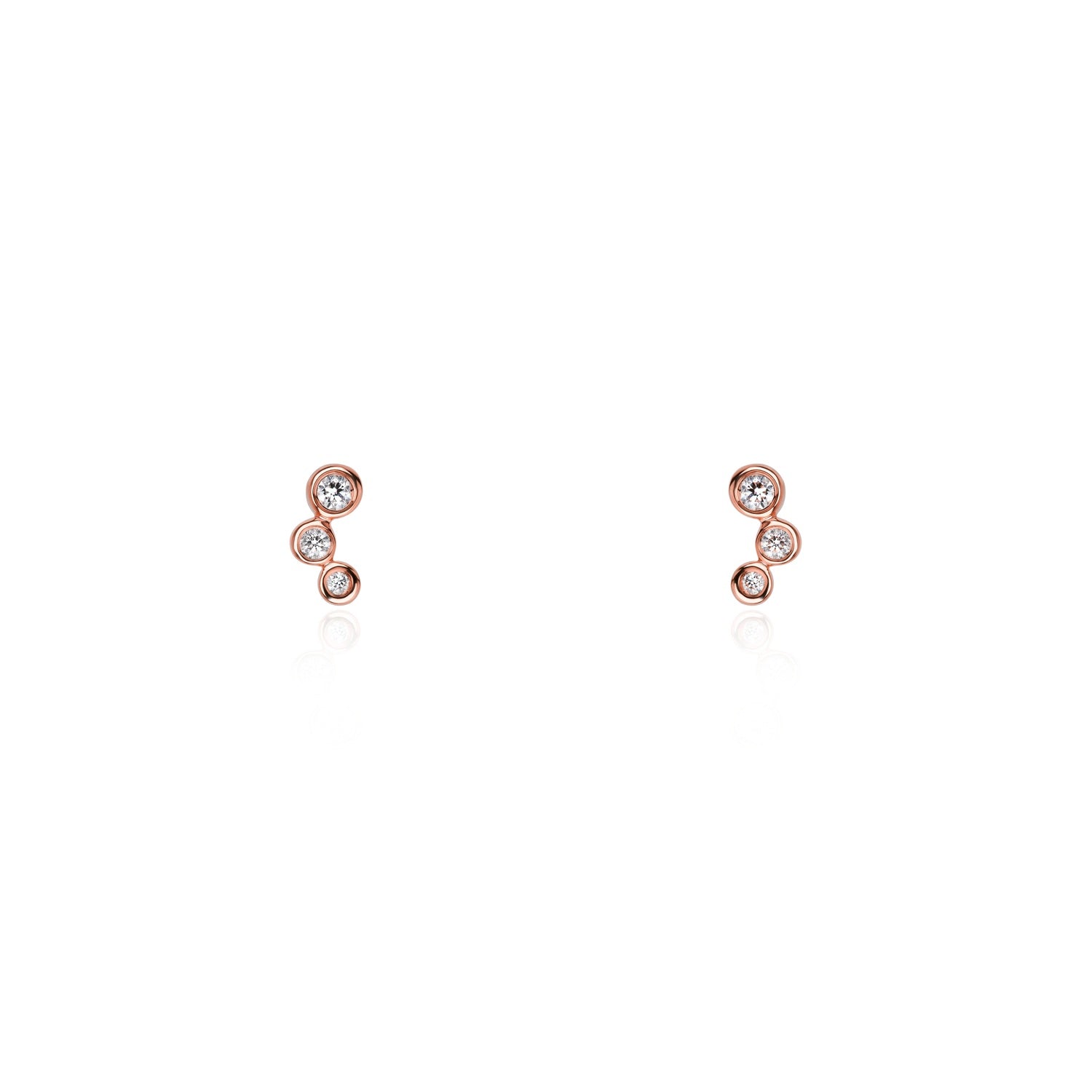 Gumdrop Diamond Studs