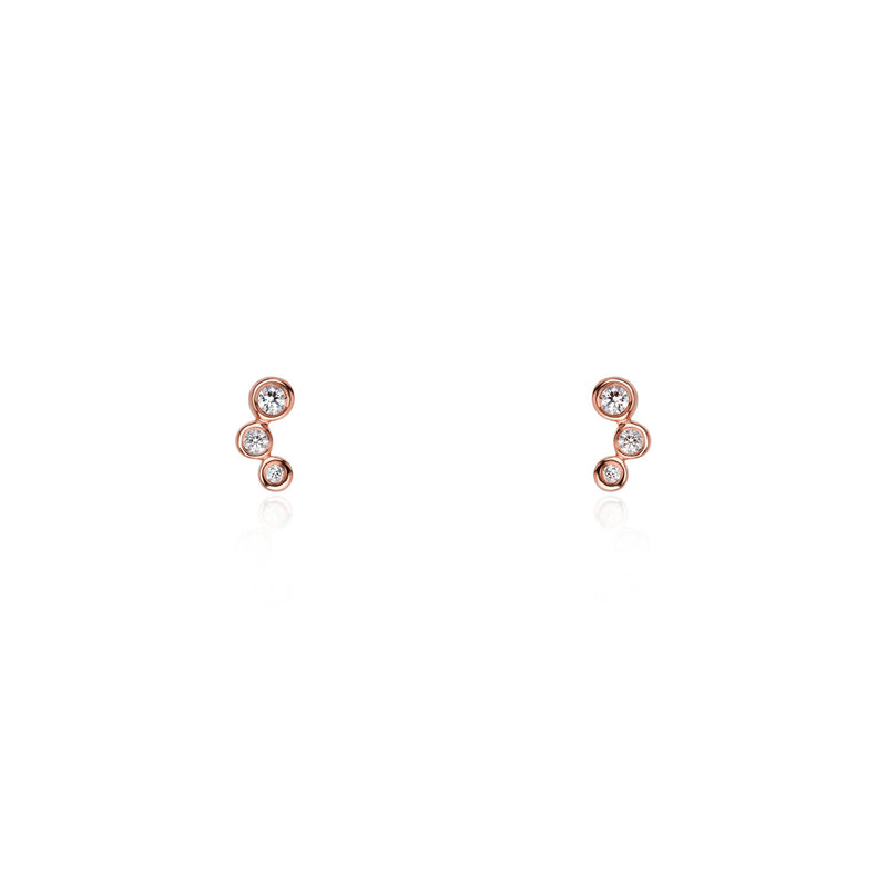 Gumdrop Diamond Studs