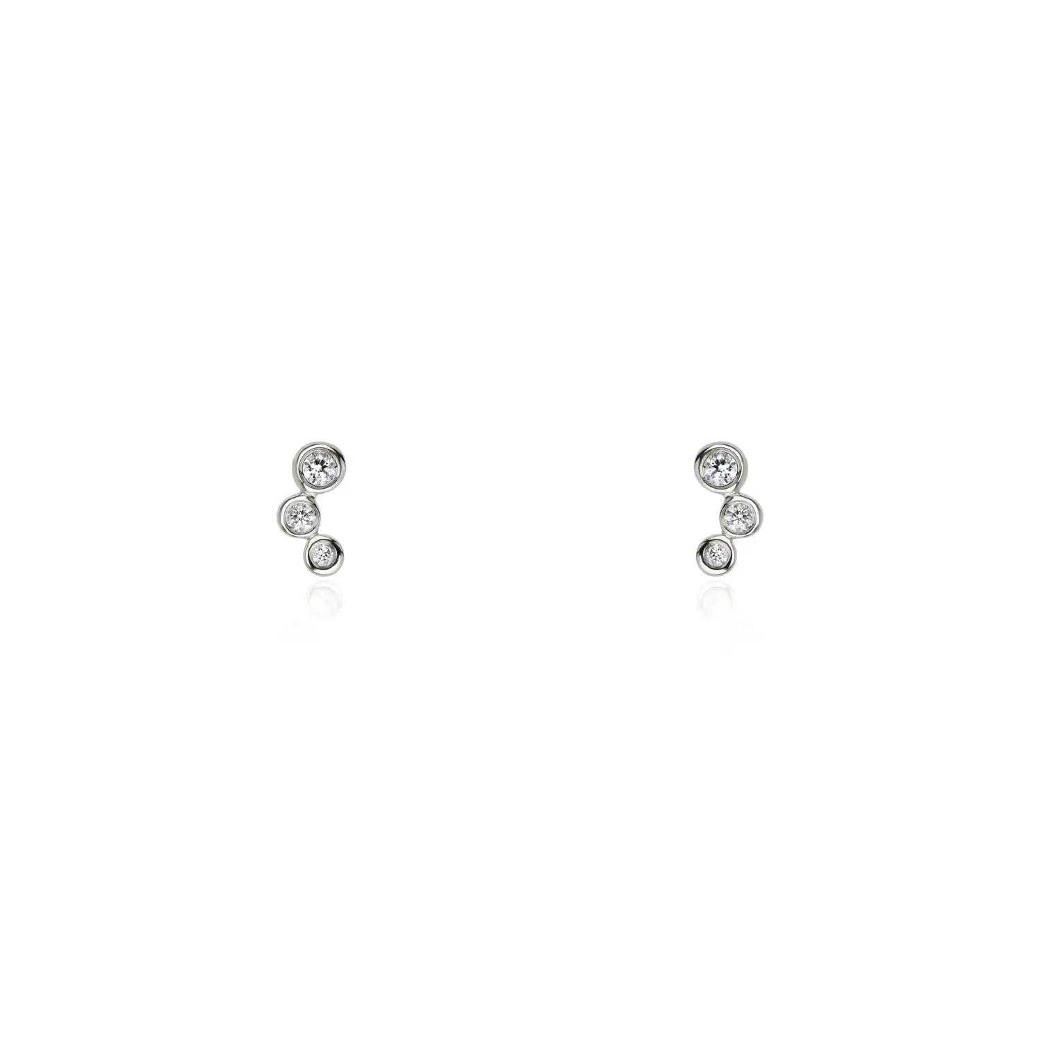 Gumdrop Diamond Studs