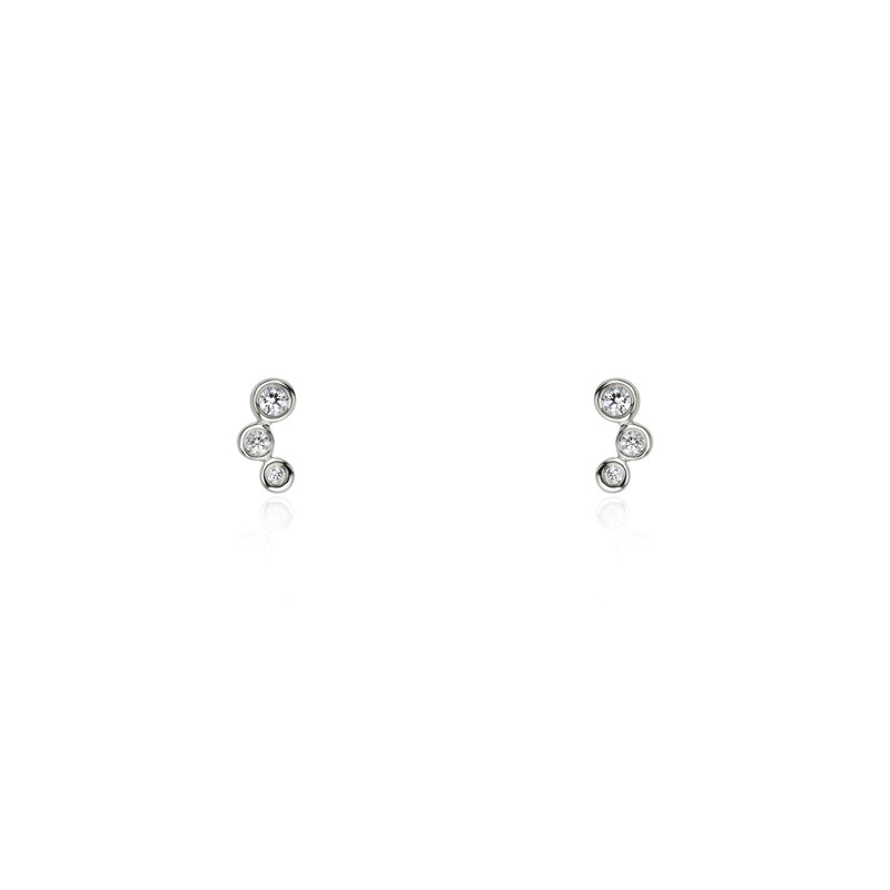 Gumdrop Diamond Studs