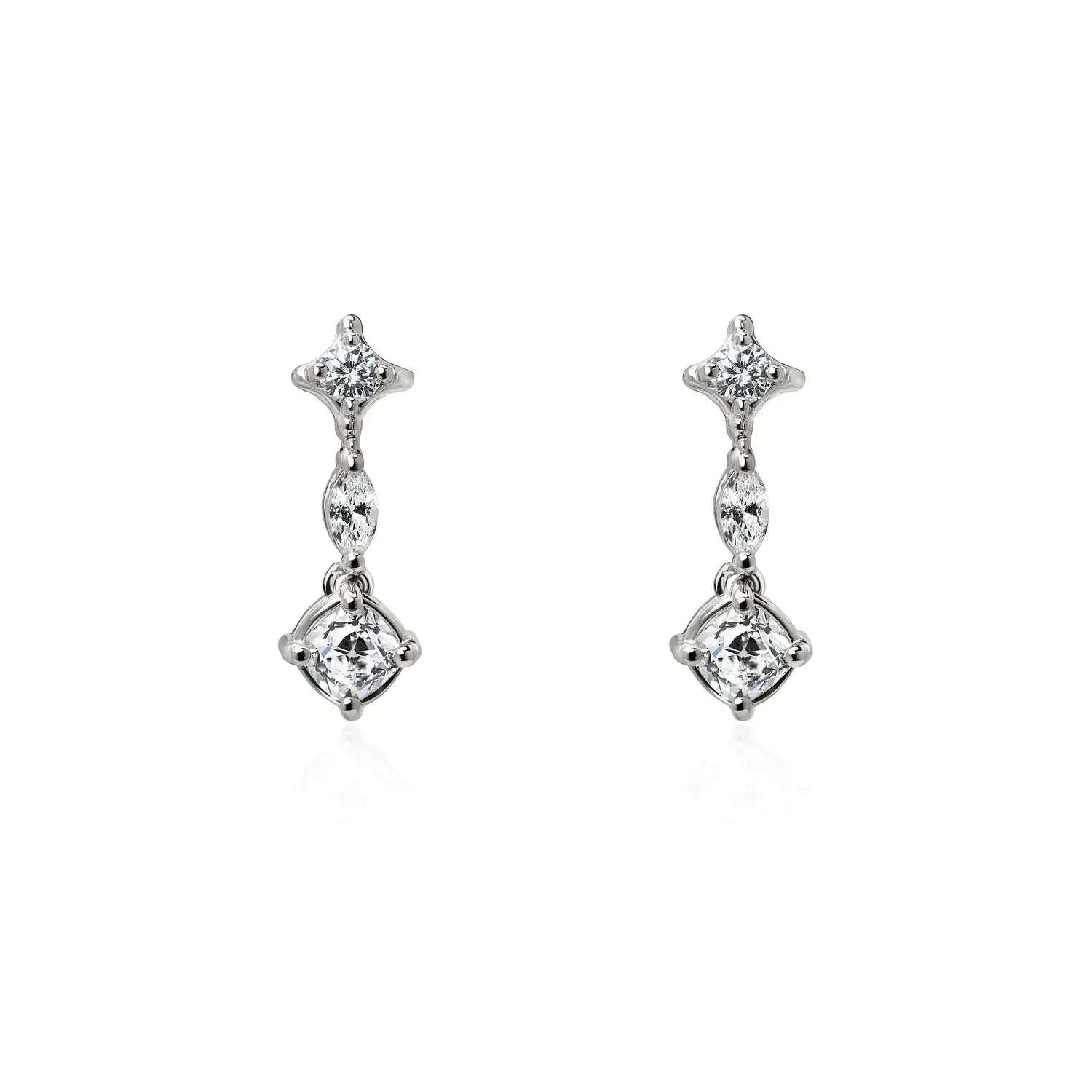 High Street Diamond Lattice Earring