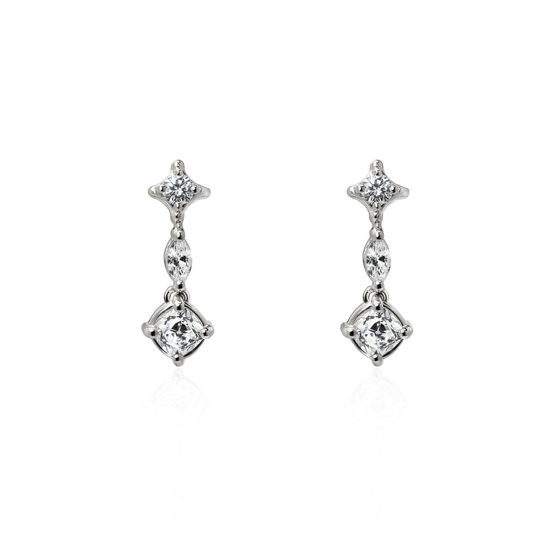 High Street Diamond Lattice Earring