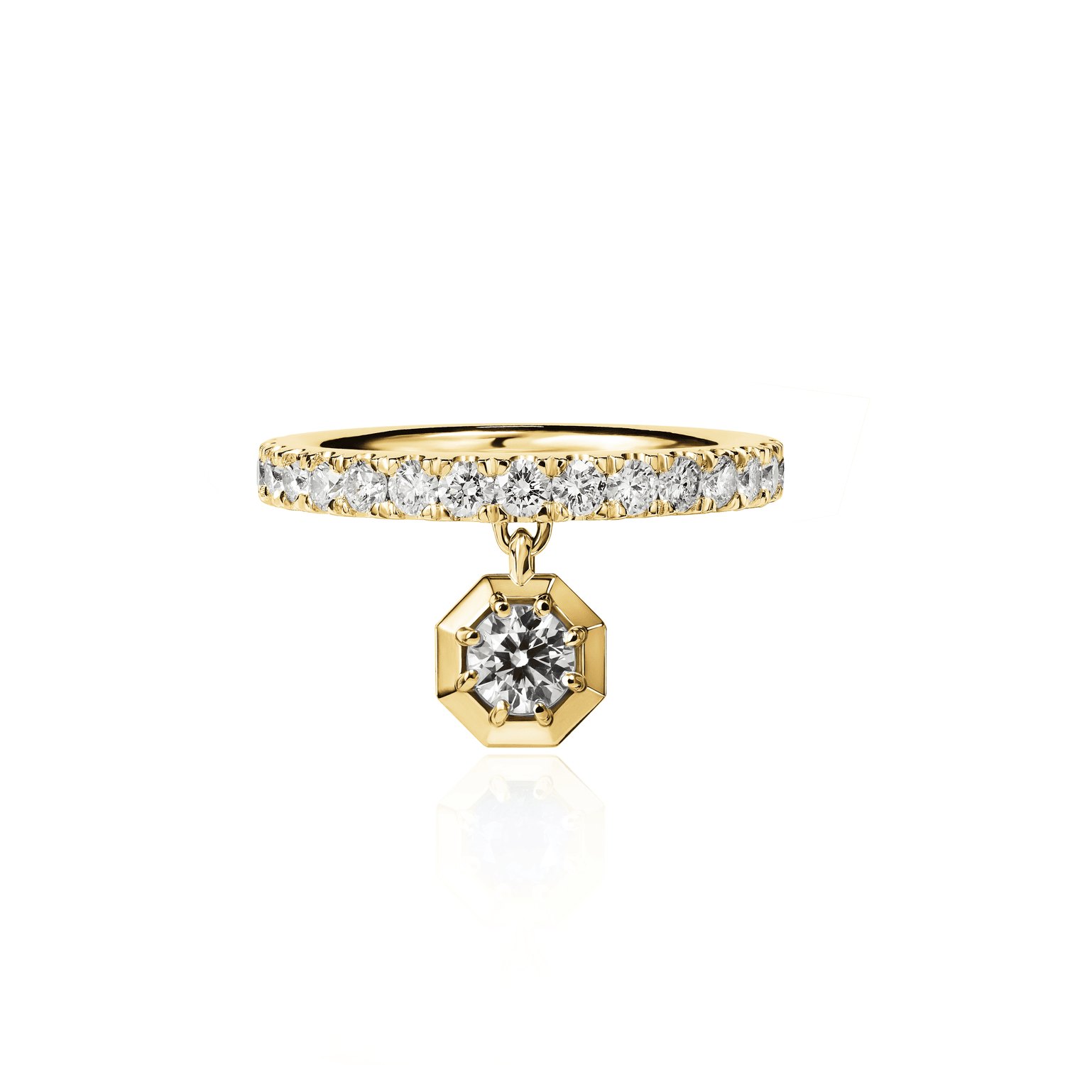 Pocketful of Gems Diamond Drop Ring