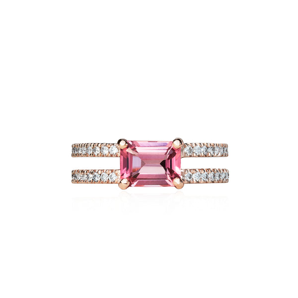 Rhapsody Pink Tourmaline Ring