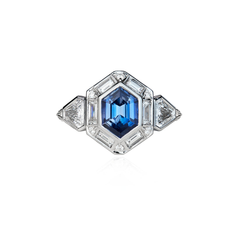 Jazz Age New York New York Sapphire Ring