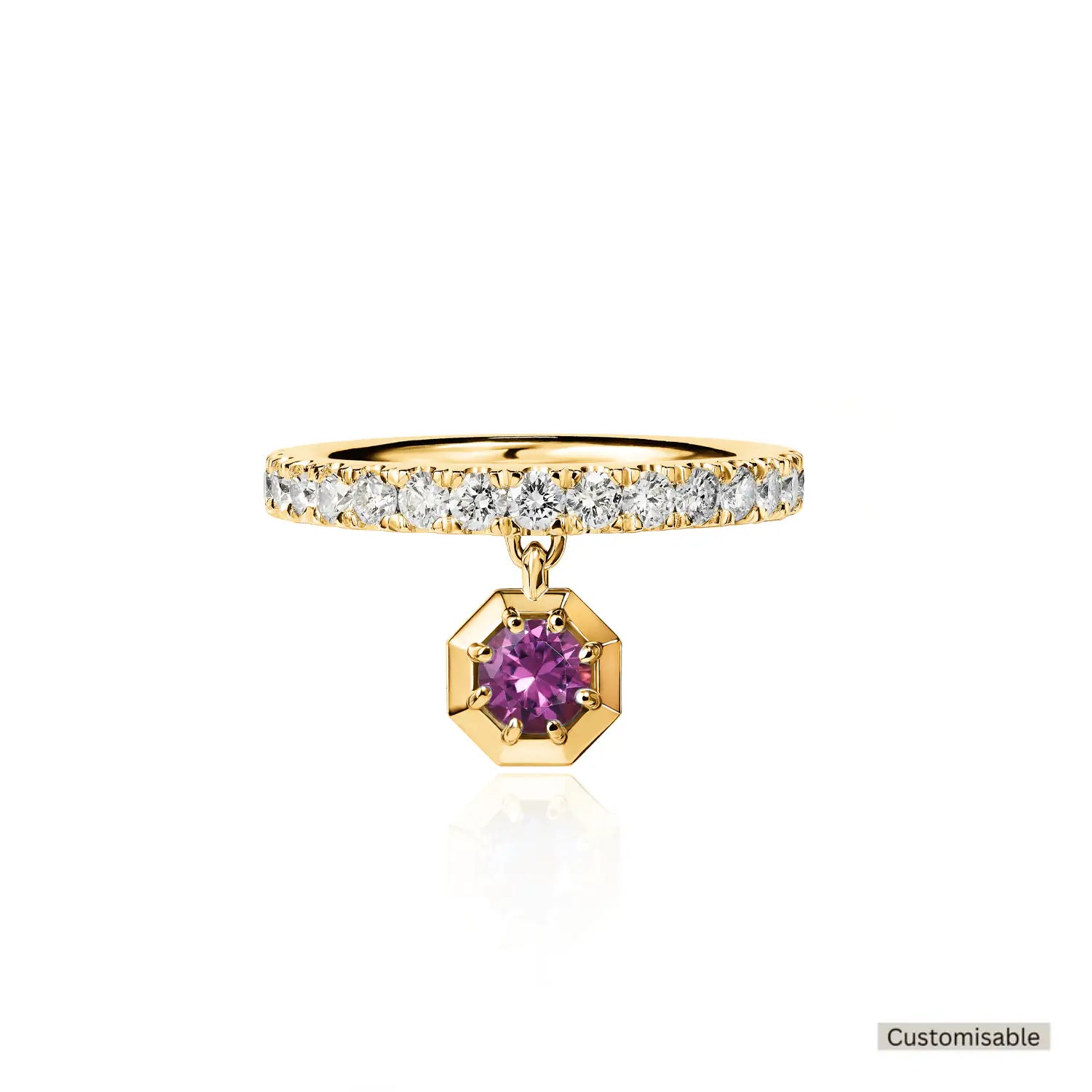 Pocketful of Gems Sapphire Drop Ring