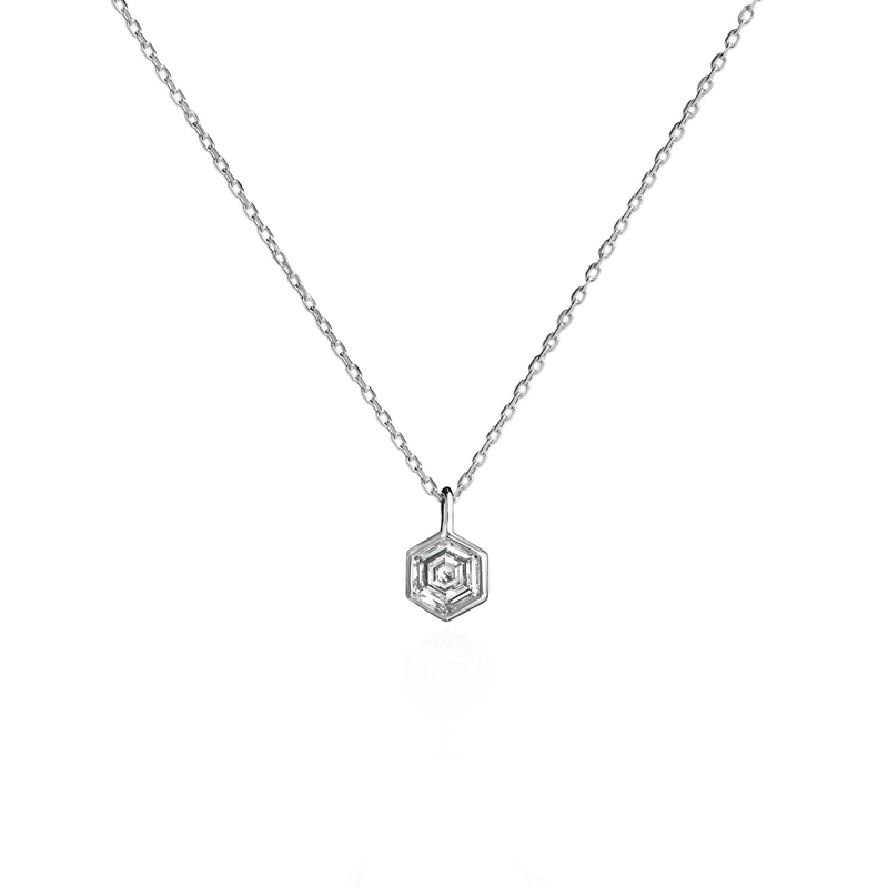 Jazz Age Solitaire Necklace