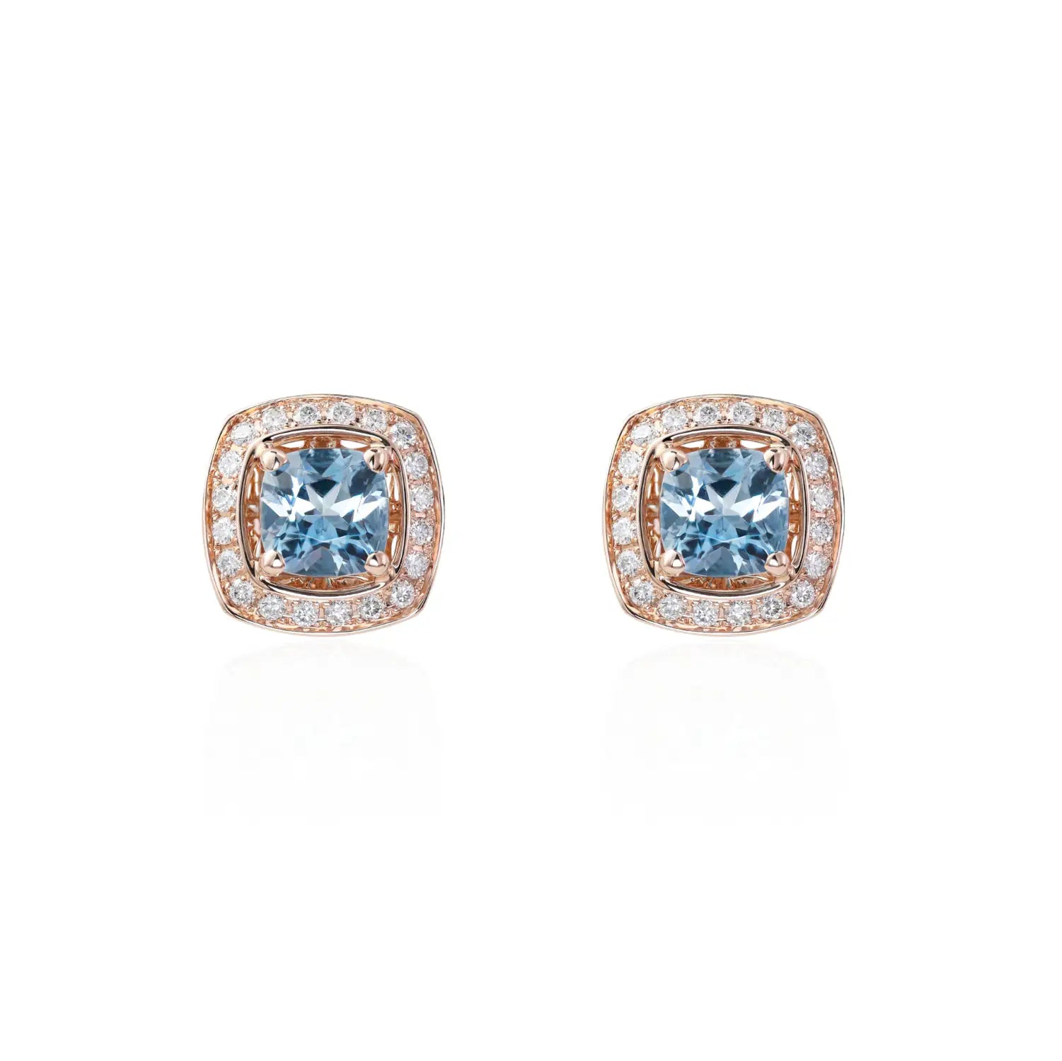 Galle Lights Aquamarine Studs