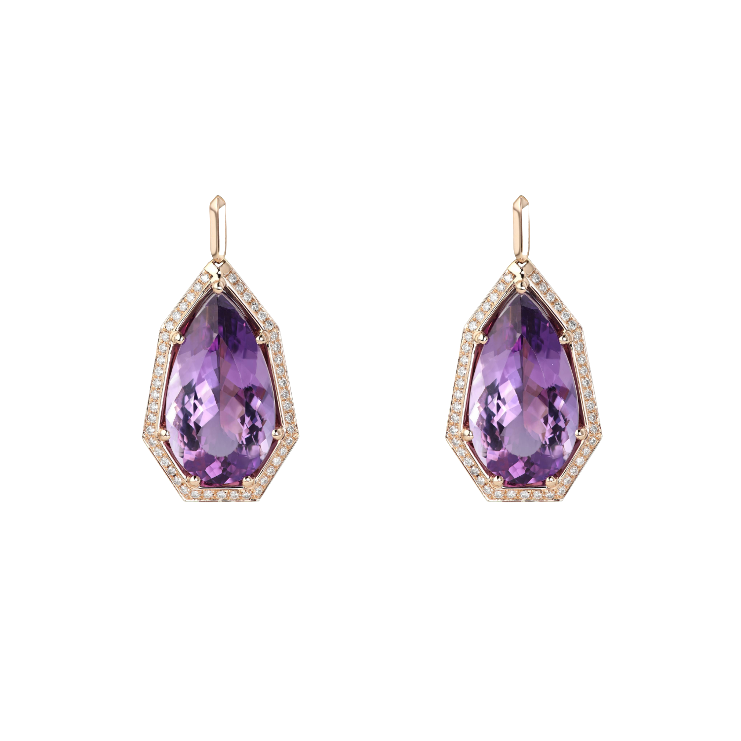 Pocketful of Gems Amethyst Drop Earrings