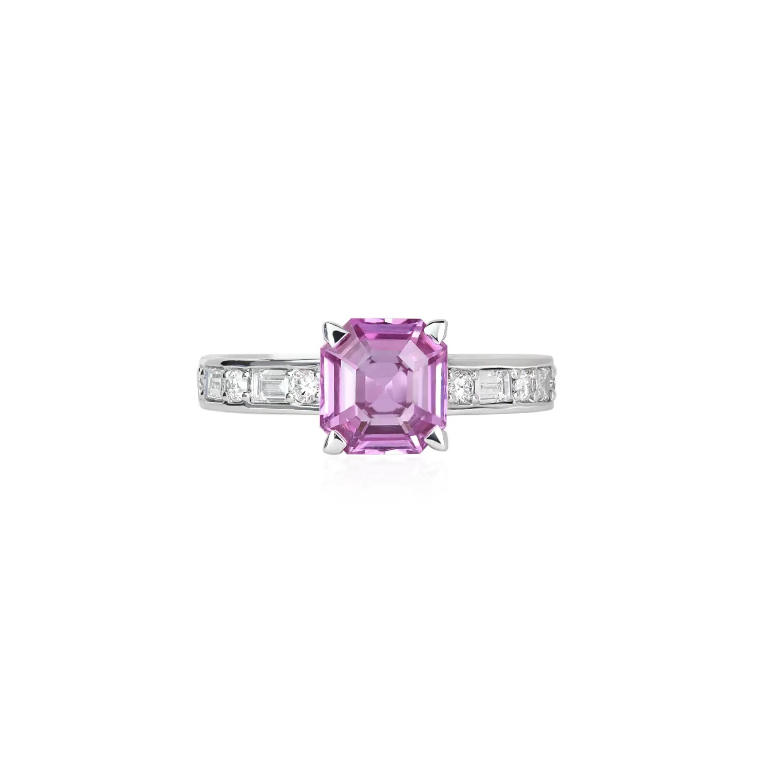 Deco Desire Sapphire Ring