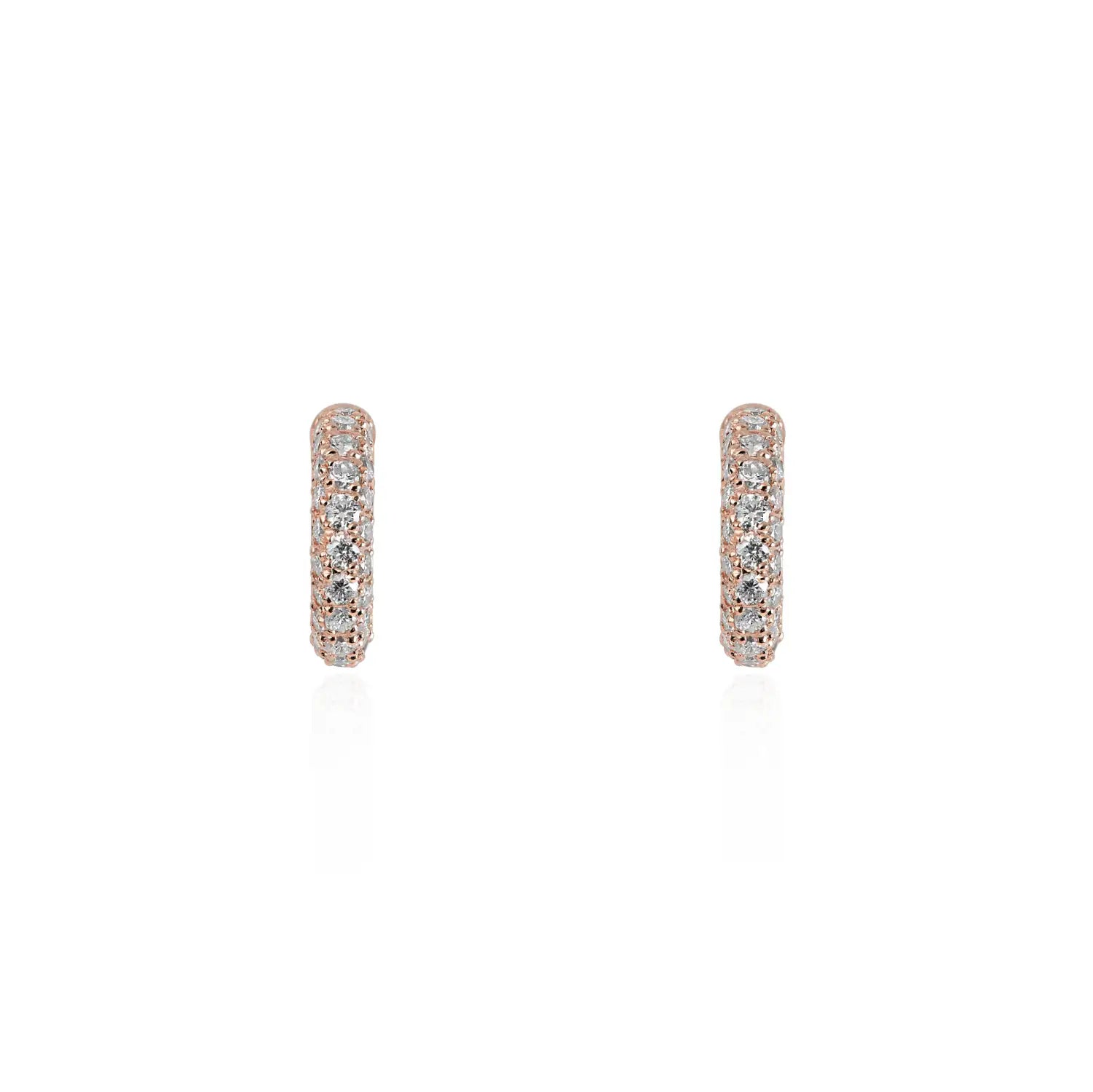 The Plush™  Delight Diamond Hoop Earrings