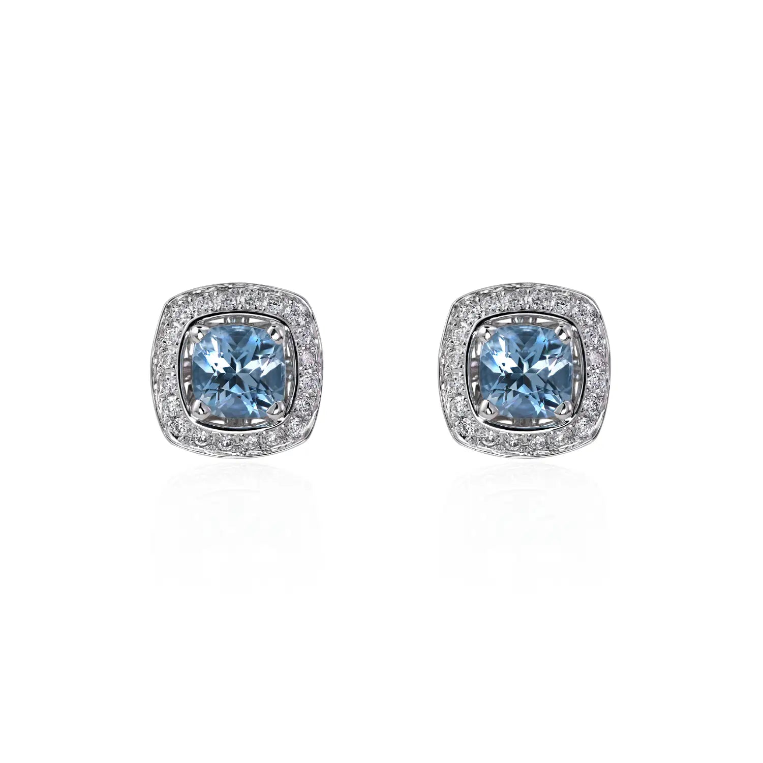 Galle Lights Aquamarine Studs