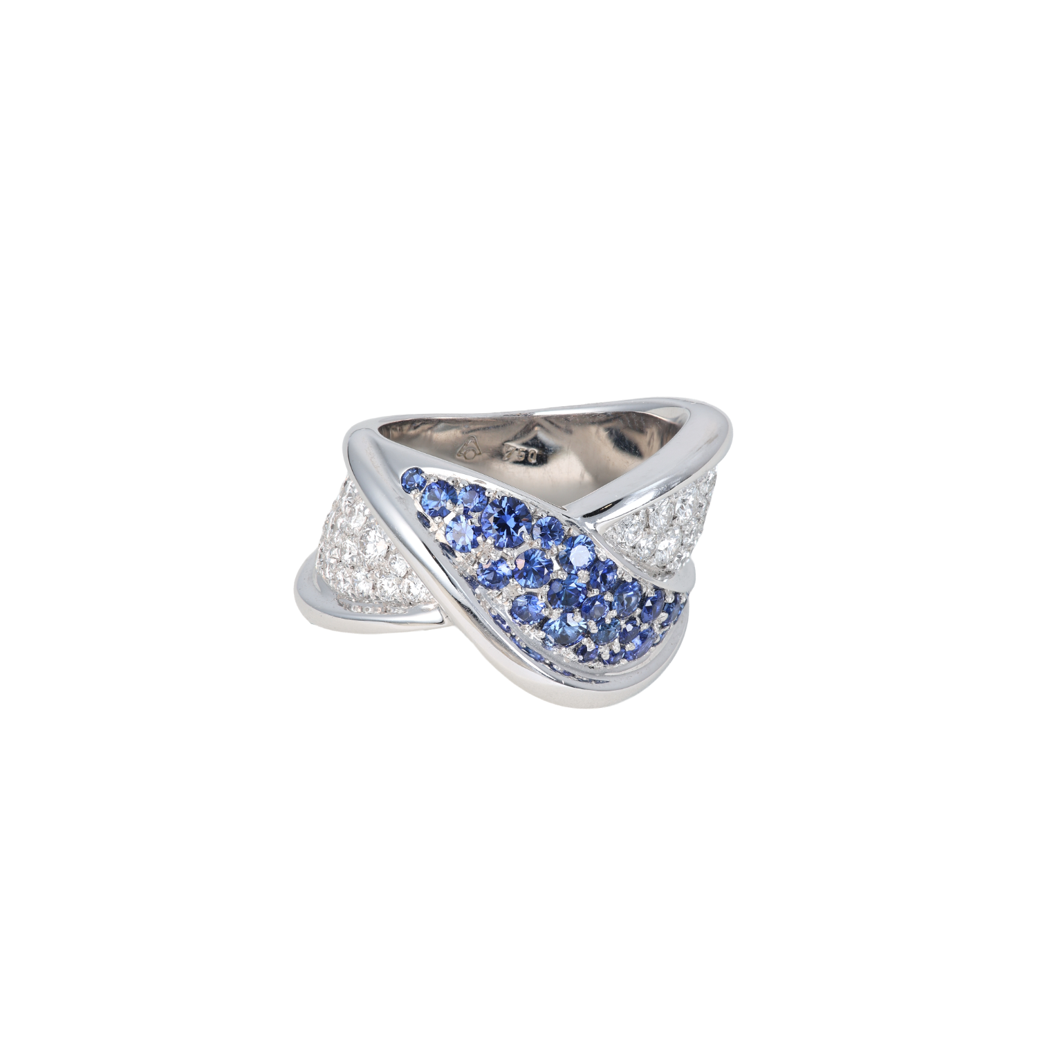 The Ocean Sapphire and Diamond Ring