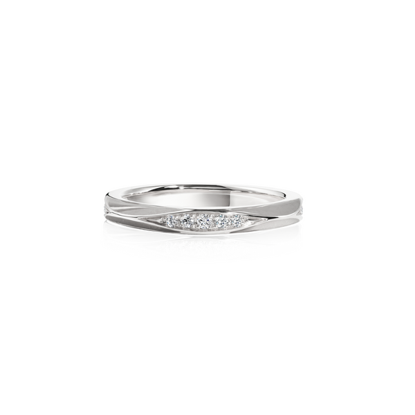 Horizon Wave Delight Diamond Band