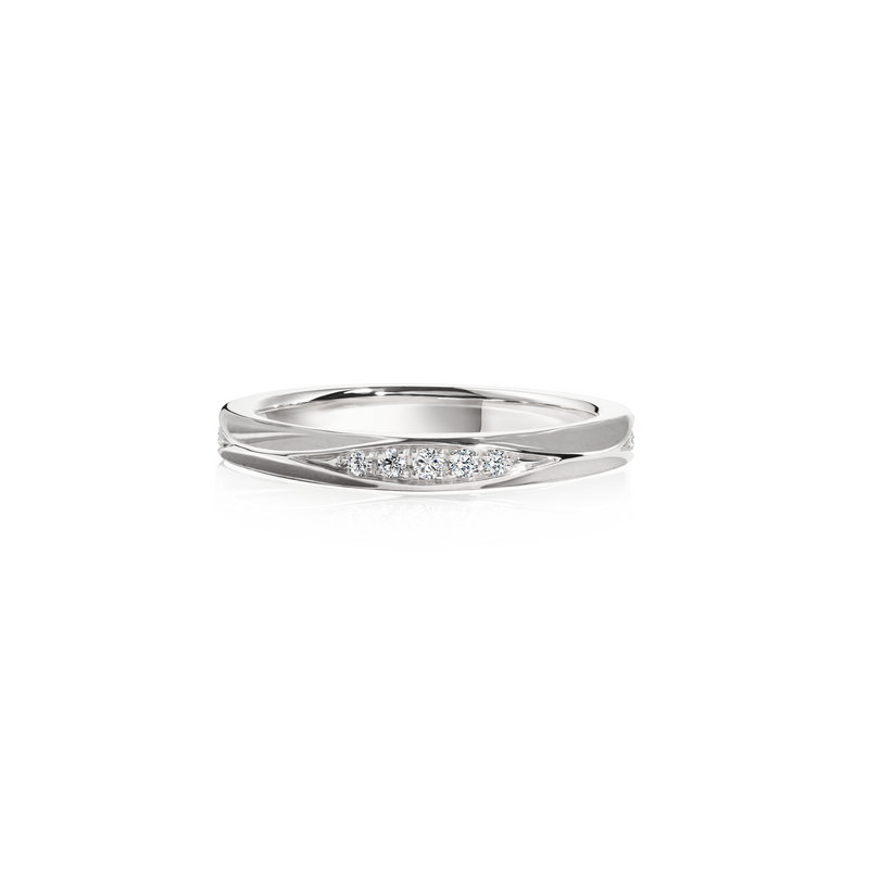 Horizon Wave Delight Diamond Band