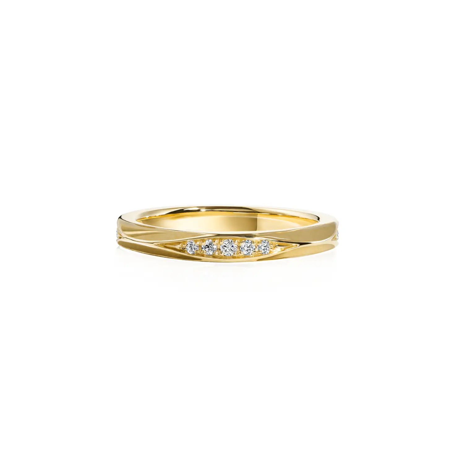 Horizon Wave Delight Diamond Band