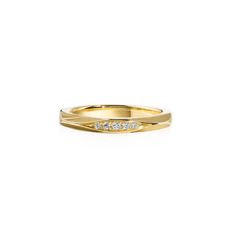 Horizon Wave Delight Diamond Band