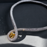 The Grand Plush Sapphire Necklace