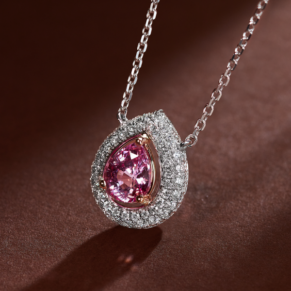 The Plush™ Pink Sapphire Necklace