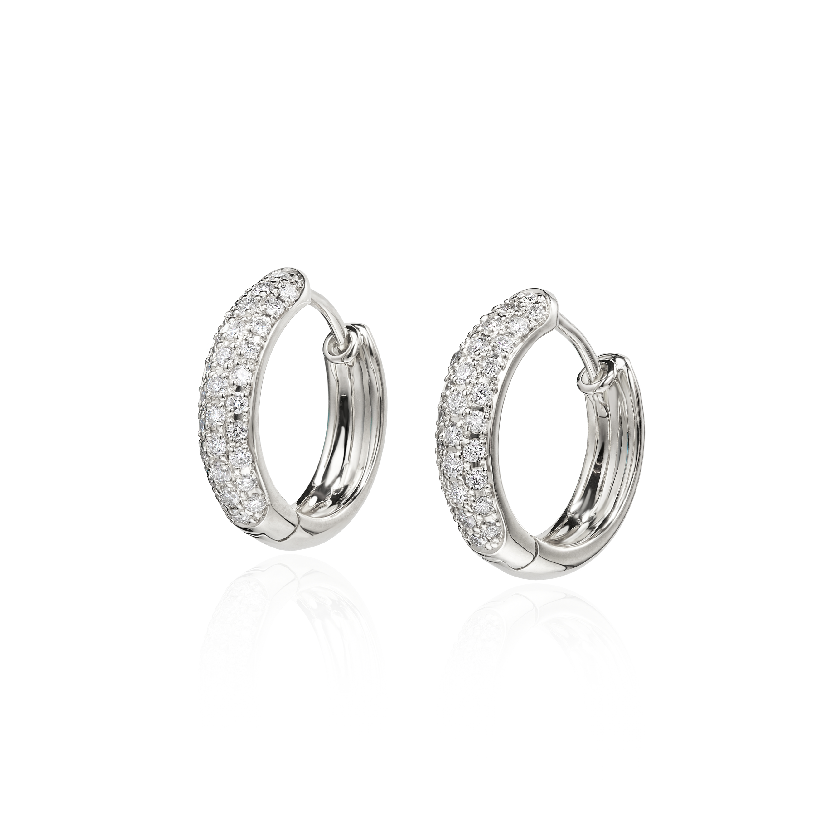 The Plush™ Diamond Hoop Earrings