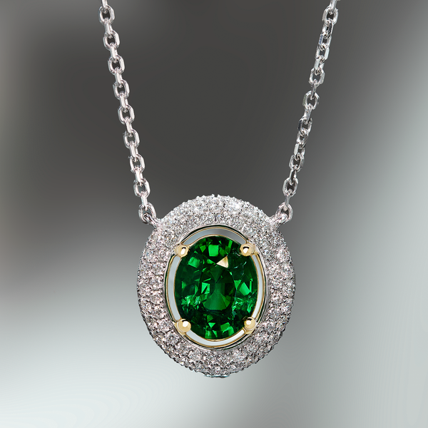 The Plush™ Green Tsavorite Necklace