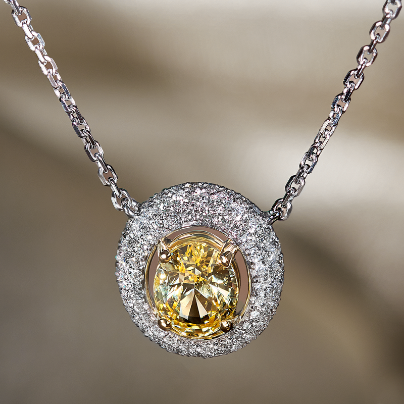 The Plush™ Yellow Sapphire Necklace