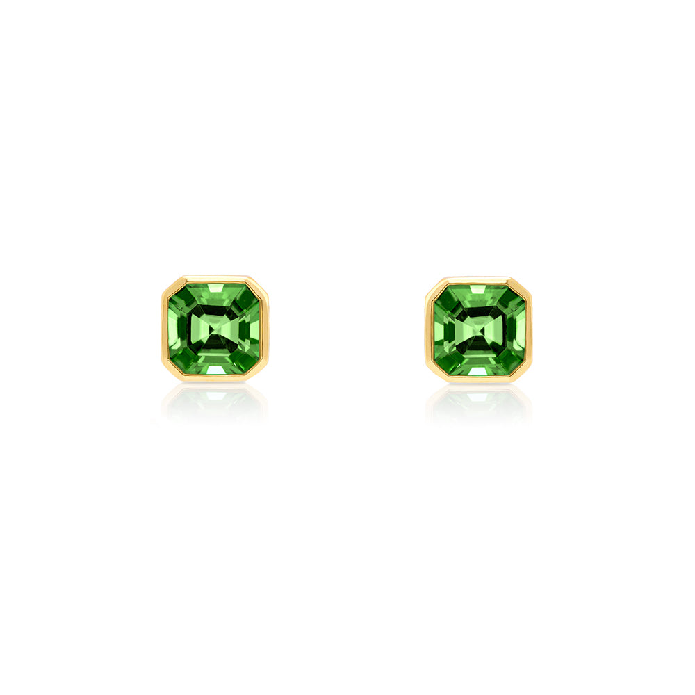 Deco Pop Tourmaline Studs
