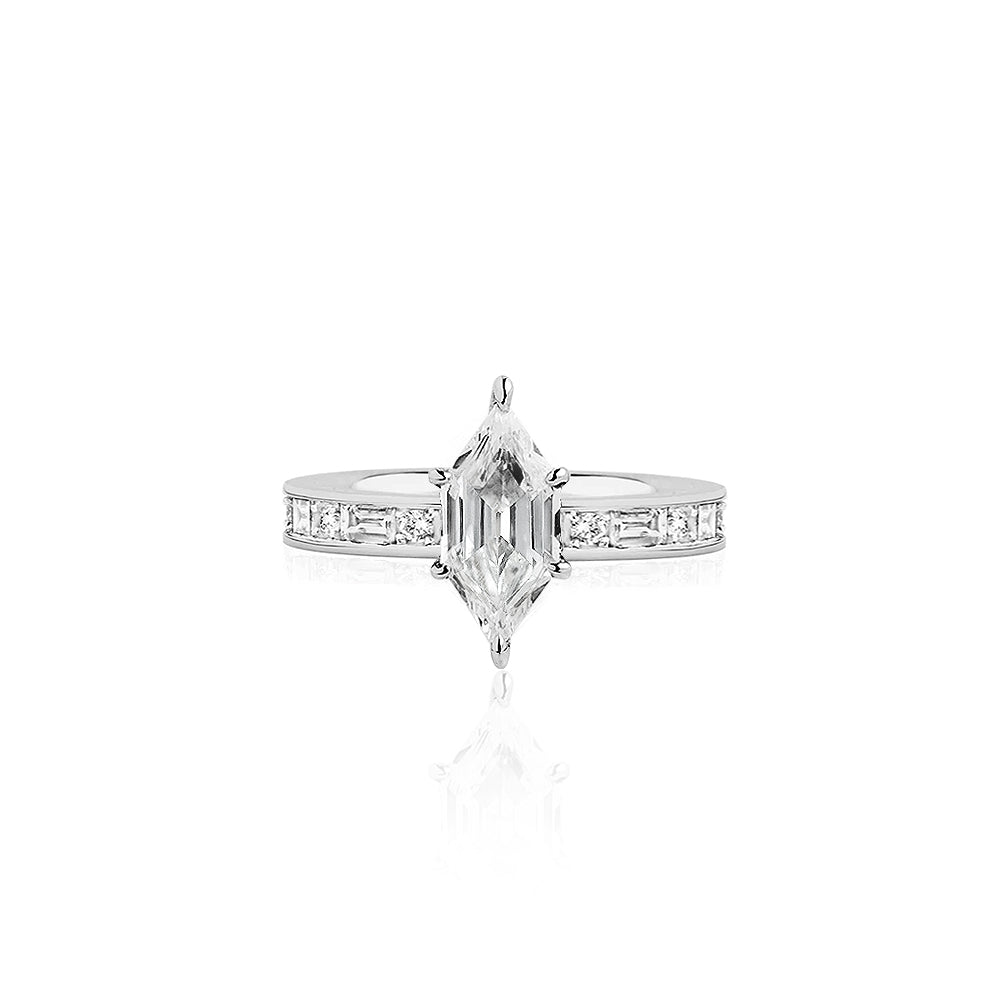 Jazz Age Brooklyn Slow Dance Diamond Ring